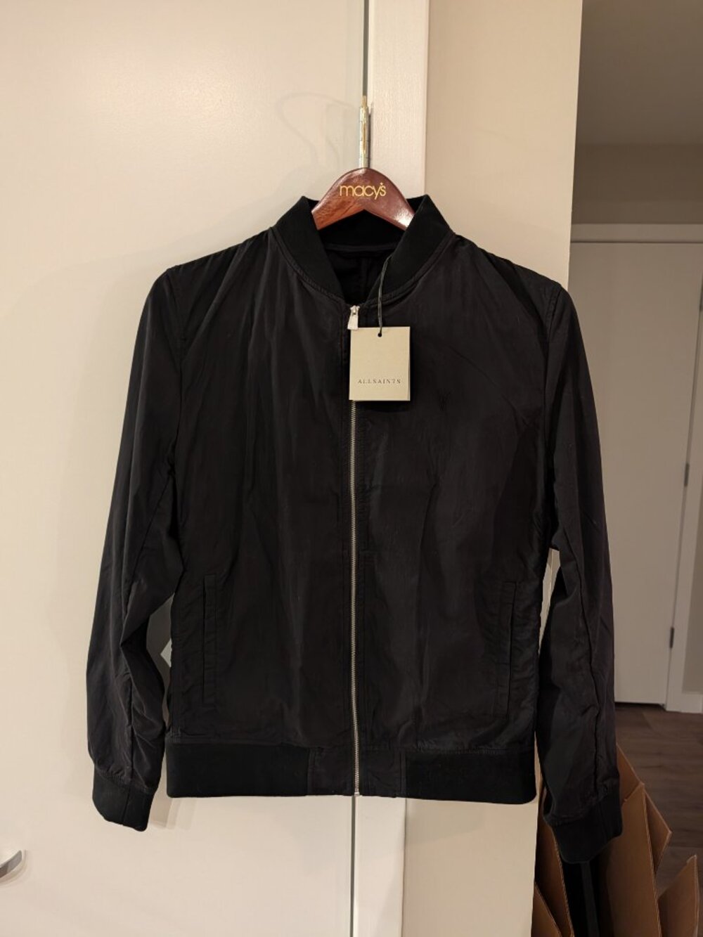 BRAND NEW WITH TAGS - Medium - ALL SAINTS Nova Bomber Jacket